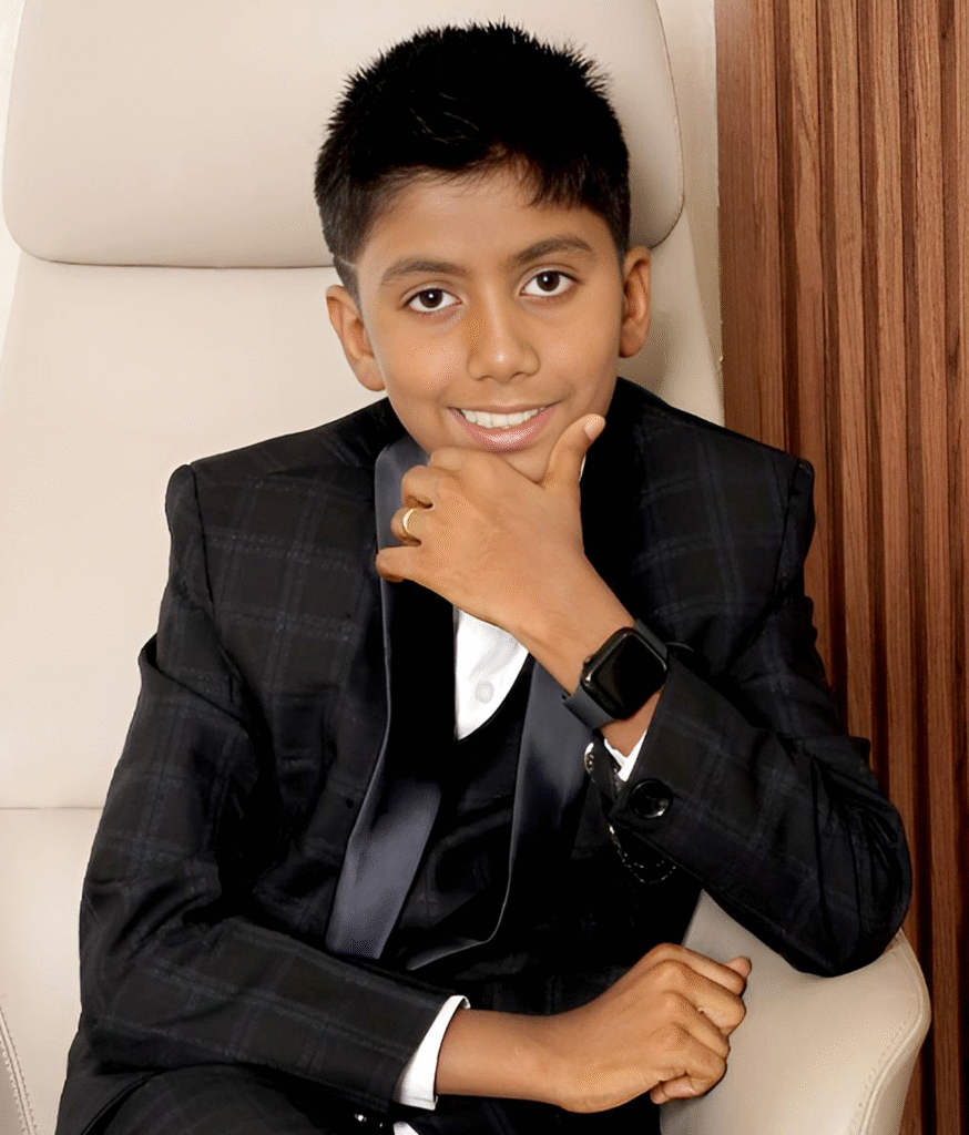 Young entrepreneur Jainam