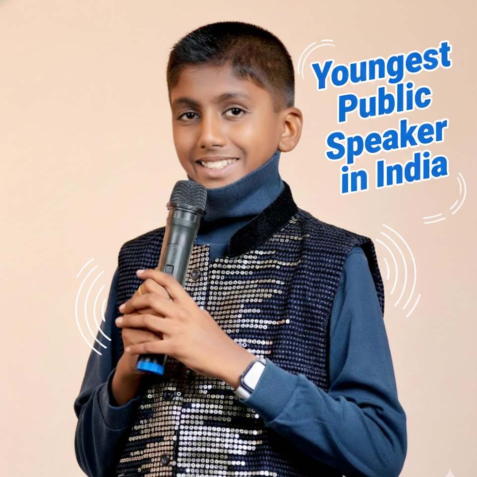 Youngest Public Speaker in India